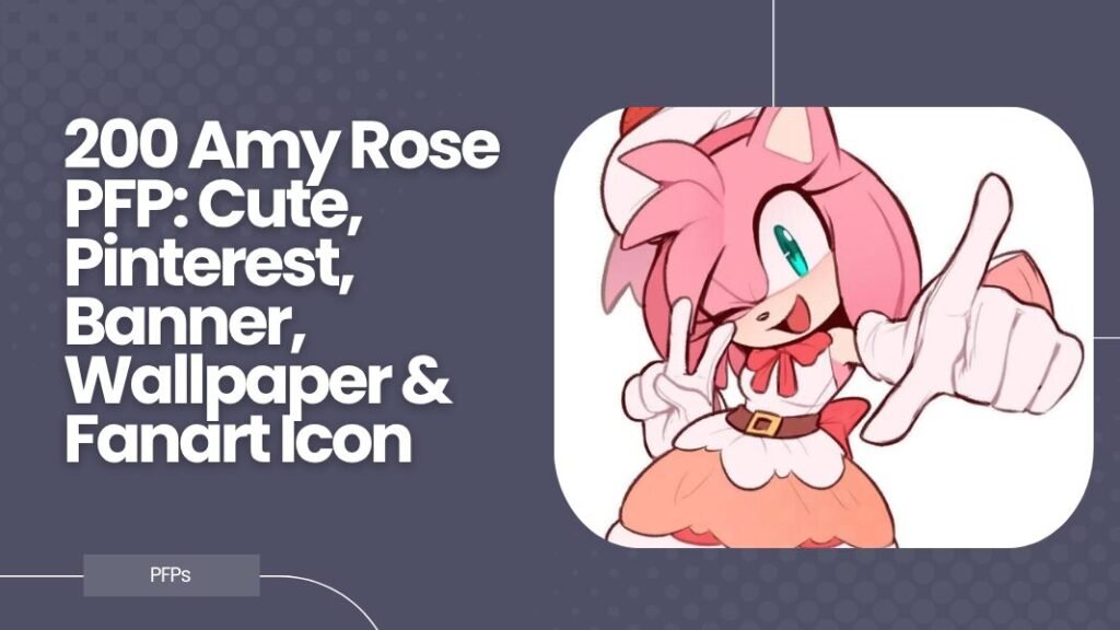 Amy Rose PFP