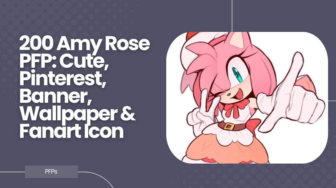Amy Rose PFP