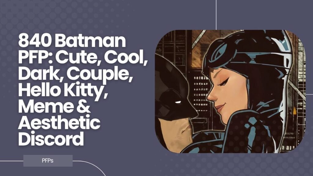 Batman PFP