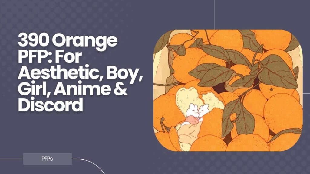 Orange PFP