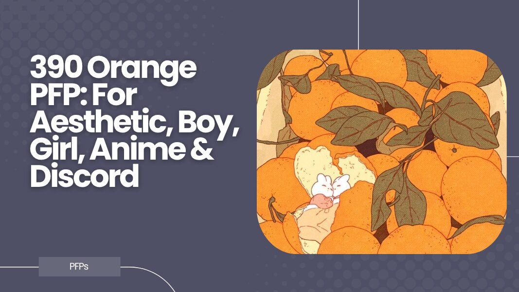 Orange PFP