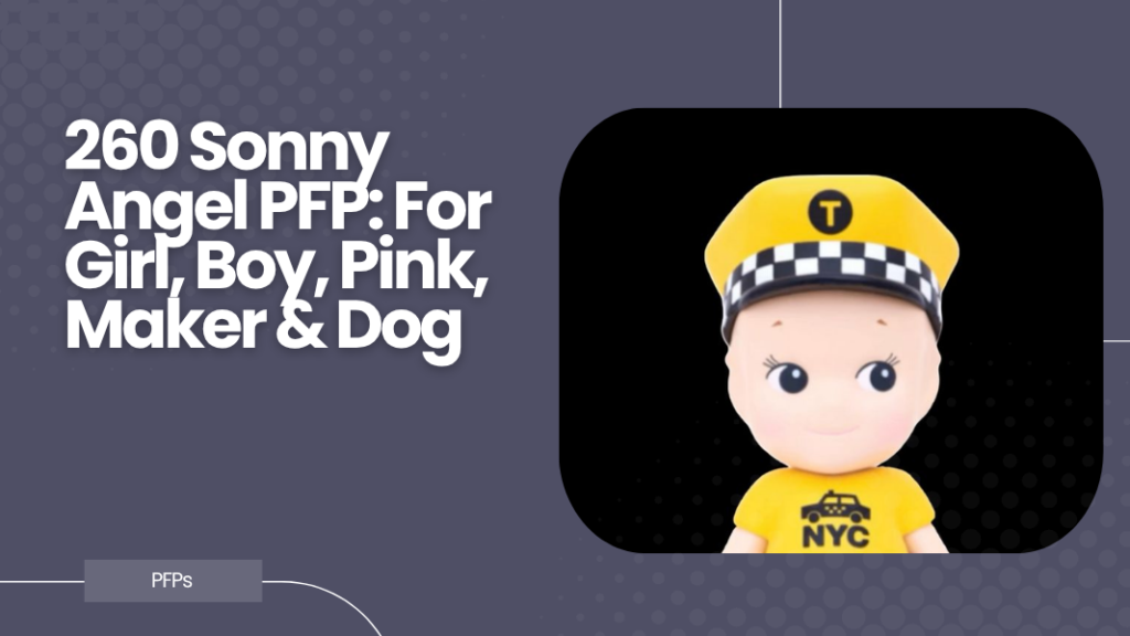 Sonny Angel PFP