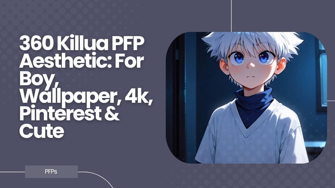 Killua PFP Aesthetic