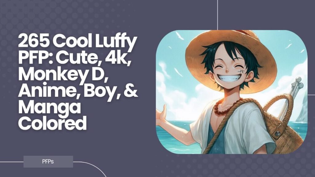 Cool Luffy PFP