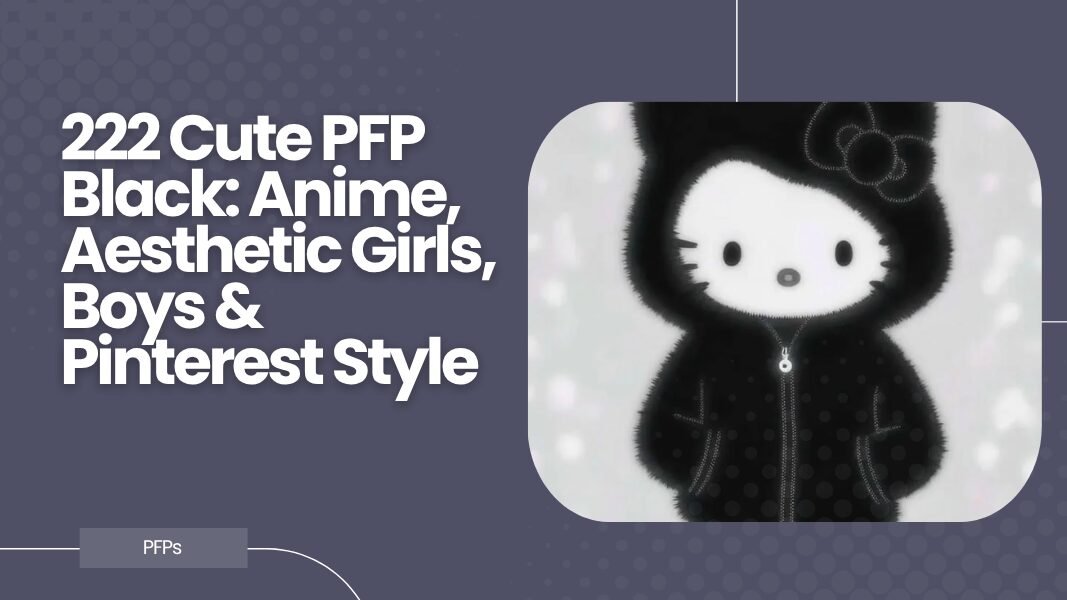 Cute PFP Black