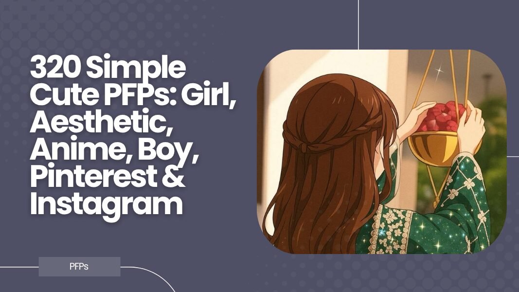 Simple Cute PFPs