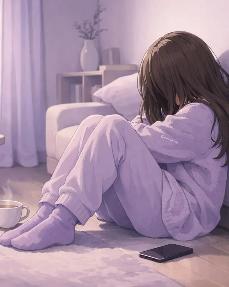 Aesthetic Sad Pfp Girl