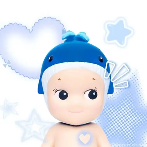 Blue Sonny Angel Pfp