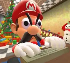 Mario Pfp Y2K