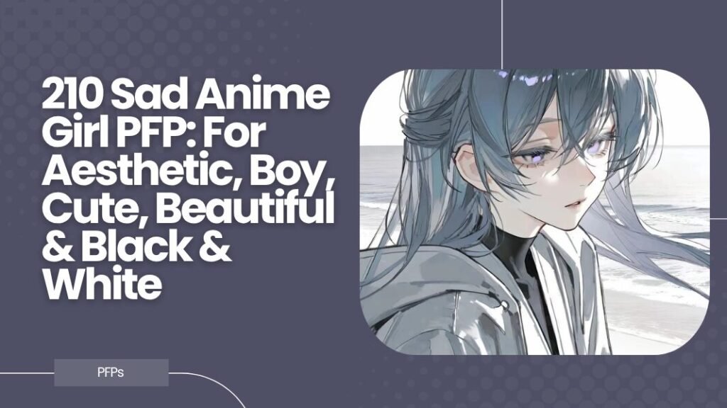 Sad Anime Girl PFP
