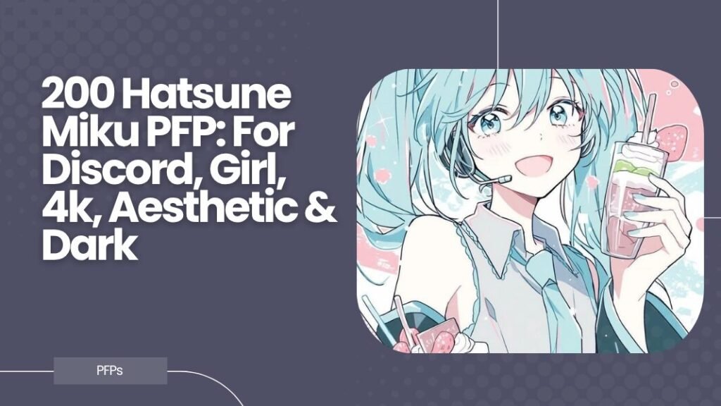 Hatsune Miku PFP