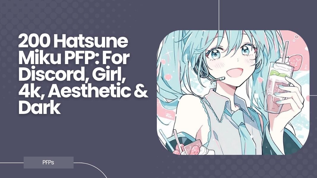 Hatsune Miku PFP