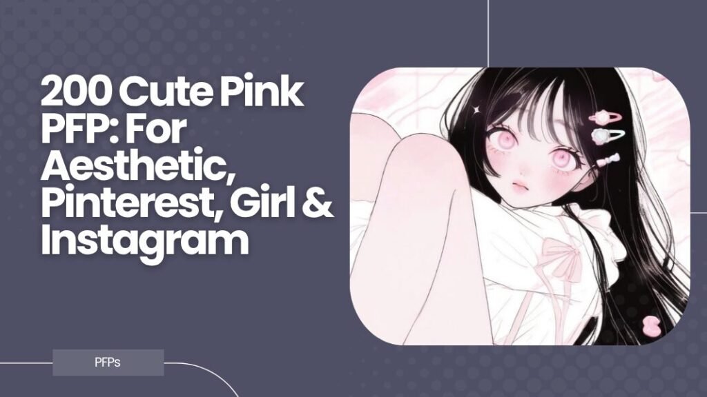 Cute Pink PFP
