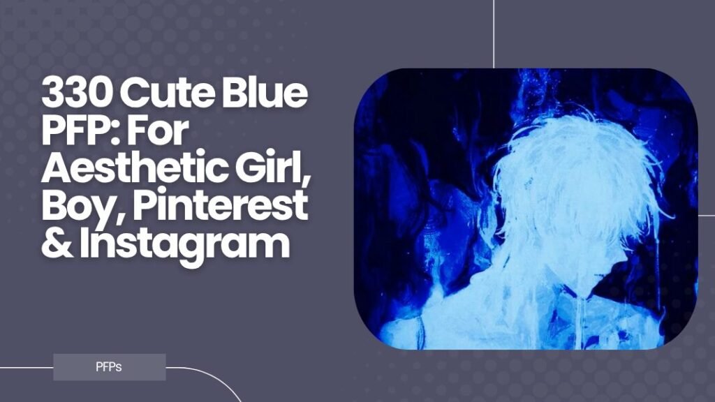 Cute Blue PFP