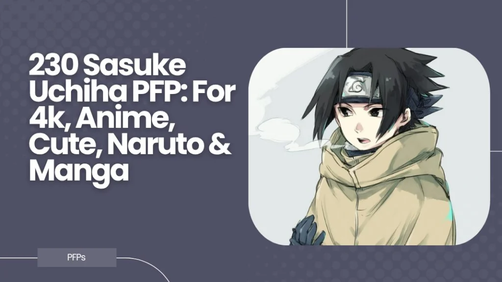 Sasuke Uchiha PFP