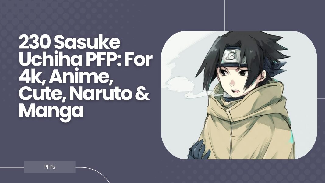 Sasuke Uchiha PFP