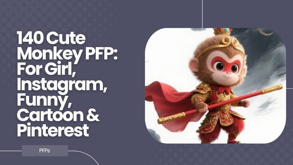 Cute Monkey PFP