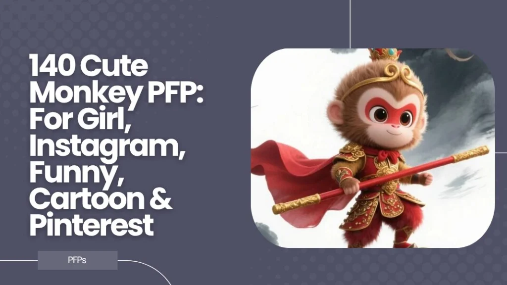 Cute Monkey PFP