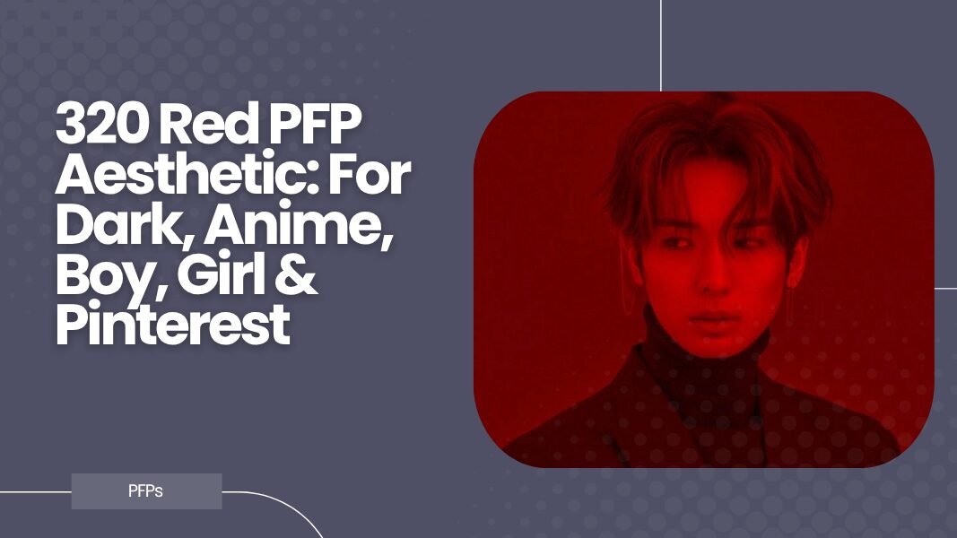 Red PFP Aesthetic