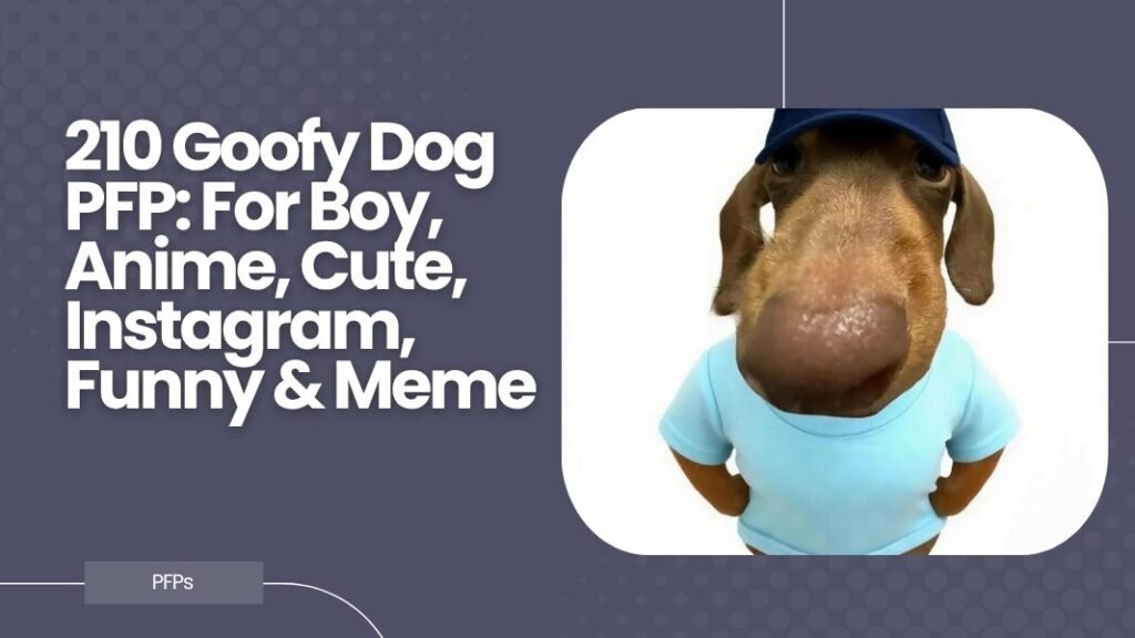 Goofy Dog PFP