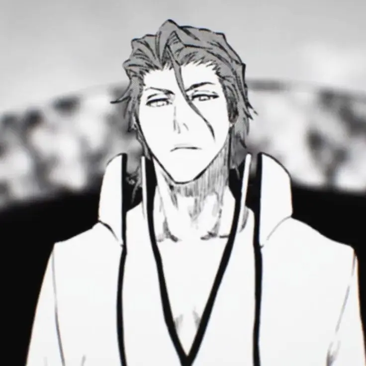 Aizen Pfp Black And White