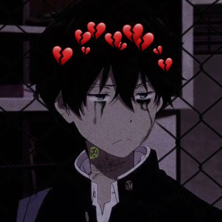 Anime Boy Pfp Sad