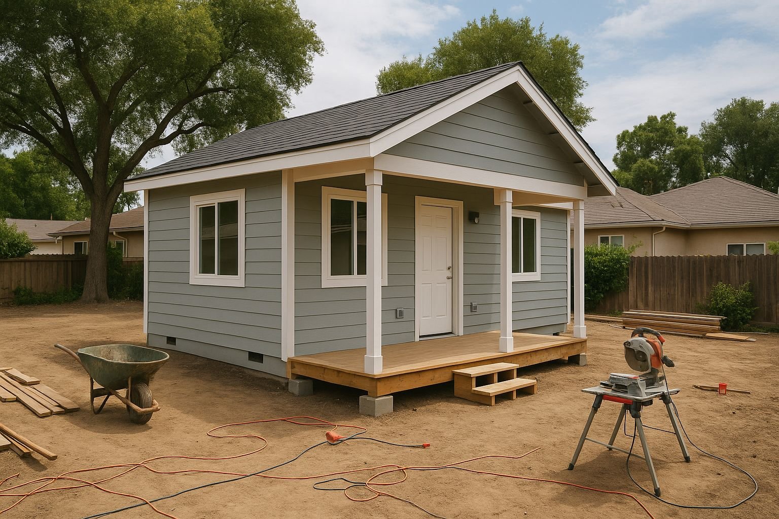 Attached ADU Construction in Sacramento: Design, Permitting, and Building Considerations for Wall-Sharing Units
