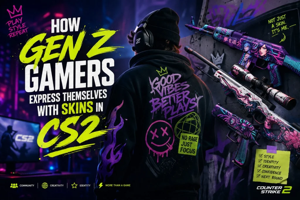 How Gen Z Gamers Express Themselves with Skins in CS2? 